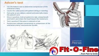Test For Cervical Rib Cervical Rib | PPTX