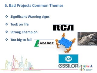 Bad Project Image Example Why Bad Projects Are So Hard To Kill | PPTX
