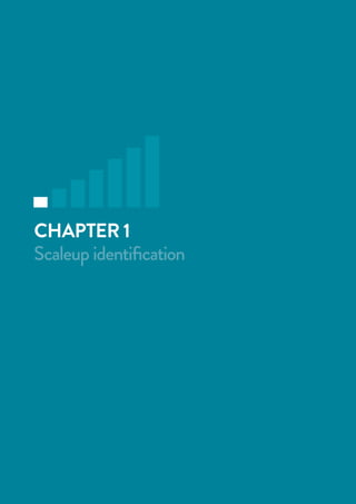 CHAPTER 1
Scaleup identification
 