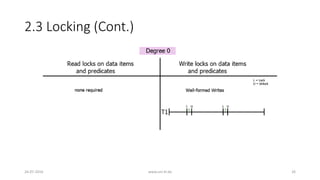 2.3 Locking (Cont.)
26-07-2016 www.uni-kl.de 26
 