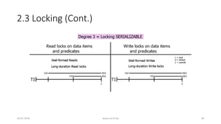 2.3 Locking (Cont.)
26-07-2016 www.uni-kl.de 30
 