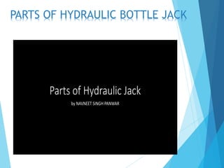 PARTS OF HYDRAULIC BOTTLE JACK
Parts of Hydraulic Jack
by NAVNEET SINGH PANWAR
 