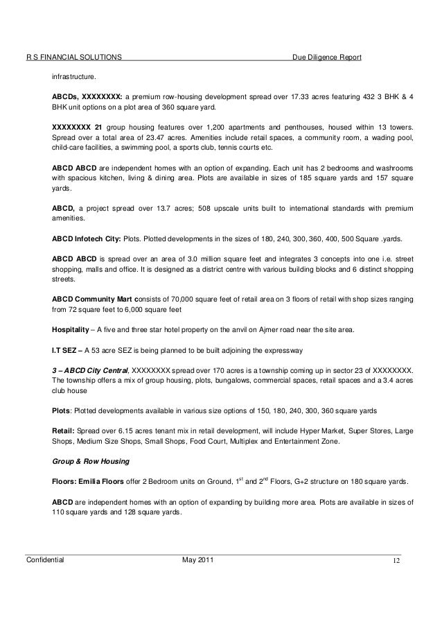 0 sample financial due diligence report vk financial due diligence report