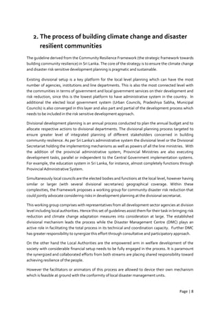 Guidelines - Climate Resilient Village Development Planning in Sri ...