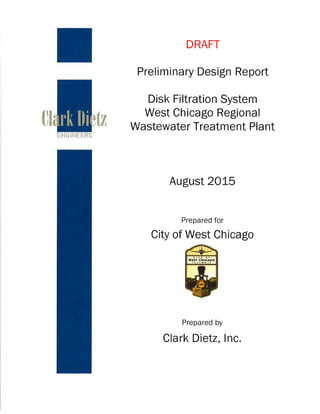 Draft Design Report - Disk Filtration System