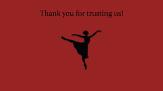 Thank you for trusting us!
 