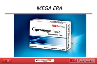 2012
MEGA ERA
Cipro Mega1 gm XL
Ciprofloxacin 1000 mg
 