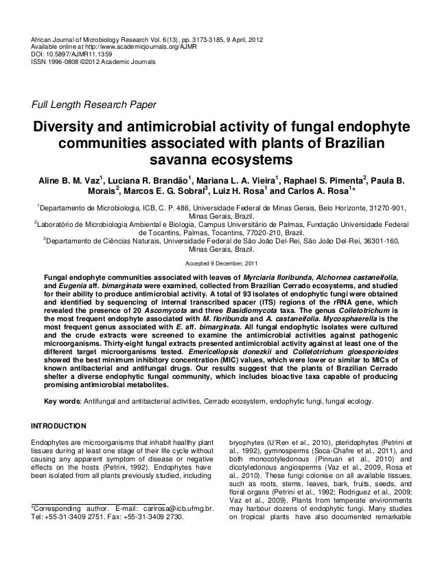 Phd thesis antimicrobial activity