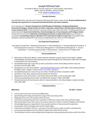 Joseph Michael Said-2016 CV | DOC