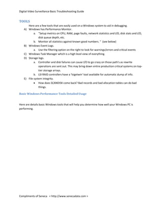 VMS Troubleshooting Guide | PDF
