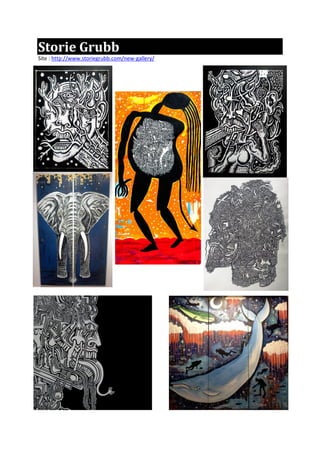 Storie Grubb
Site : http://www.storiegrubb.com/new-gallery/
 