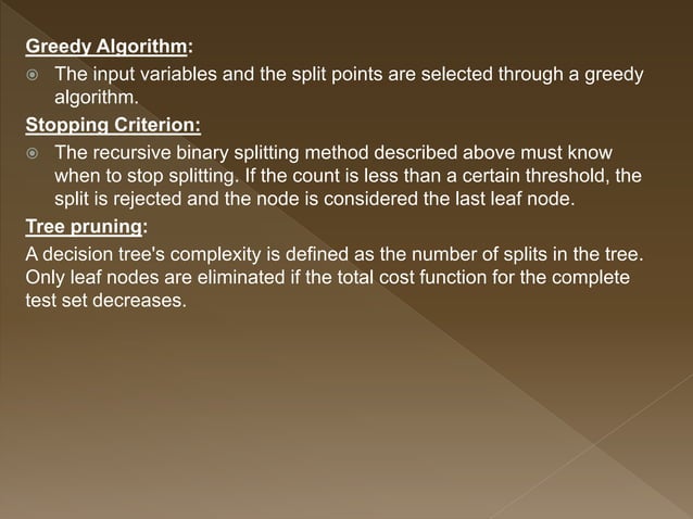 CART Algorithm.pptx | Technology & Computing