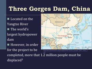 The 5 largest dams and their ecological impact | PPTX