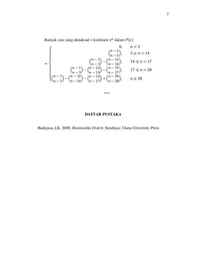 50++ Kunci jawaban matematika diskrit information