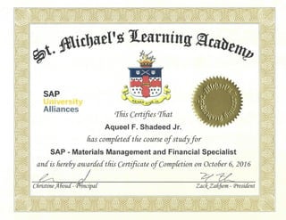 SAP_StMichaels_Certificate