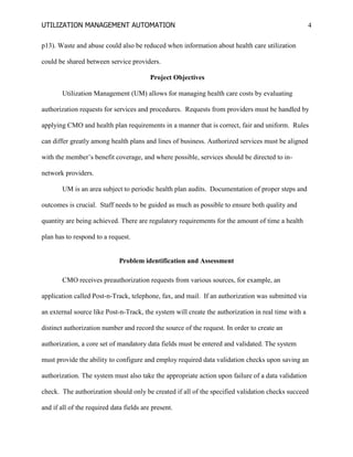 PGodfrey_Automation of Utilization Management | PDF