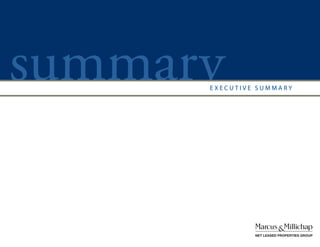 summaryE X E C U T I V E S U M M A R Y
 