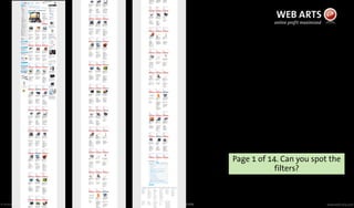 © Andre Morys, Web Arts AG www.web-arts.comFRANKFURT - HAMBURG - MÜNCHEN
Page 1 of 14. Can you spot the
filters?
 