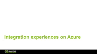 Integration experiences on Azure
 