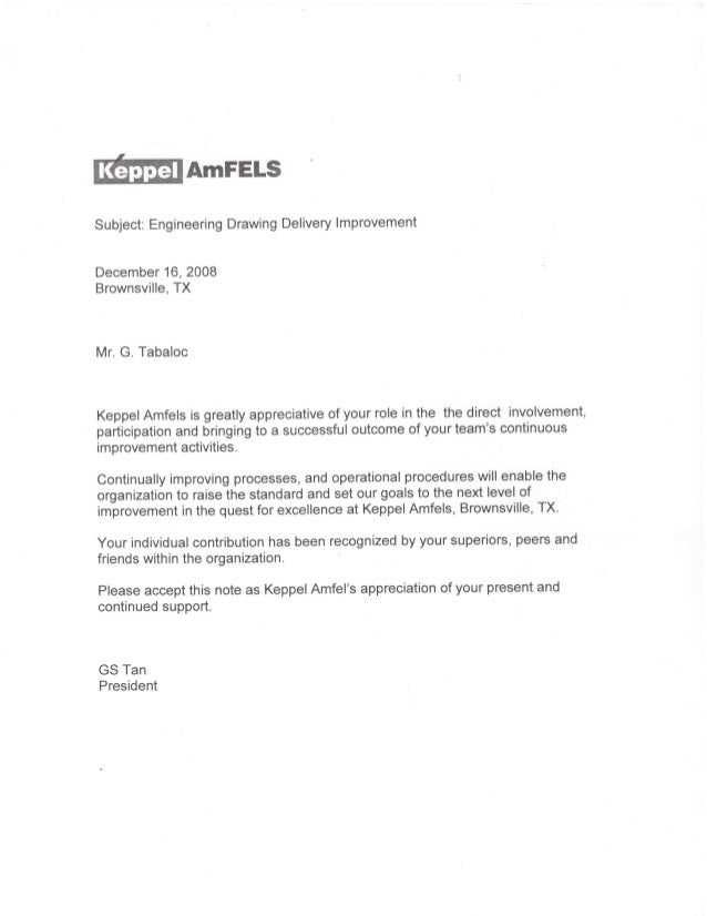 Keppel AmFELS Continued Improvement Project