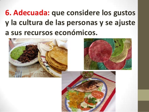 Dieta adecuada