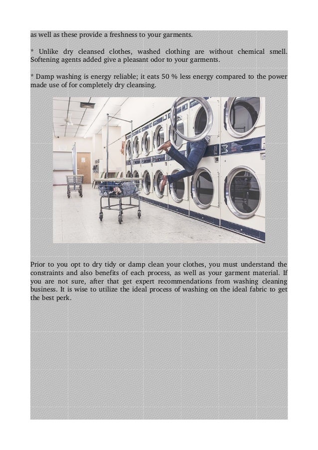 5 difference between dry cleaning laundry