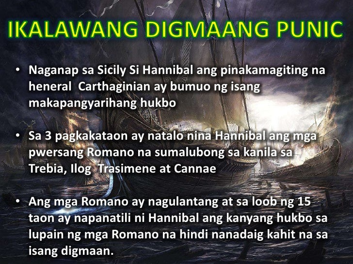 Mahahalagang Pangyayari Sa Digmaan Sa Europe 5 digmaang puniko