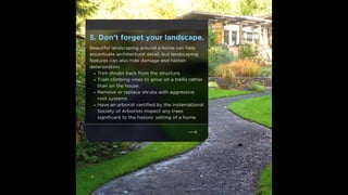 5 DIY Projects for Your Historic Home