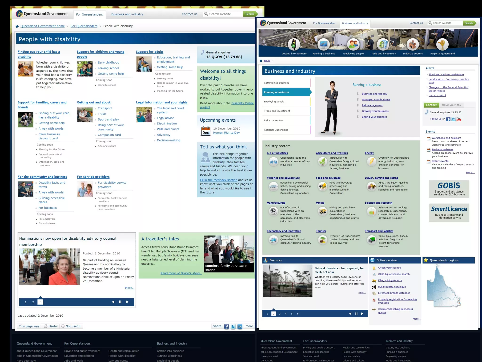 Your front door to Queensland Government  13 13 04  www.qld.gov.au 