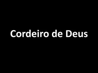 Cordeiro de Deus