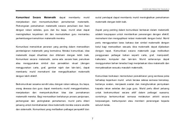 5 dskp kssr semakan 2017 matematik tahun 2