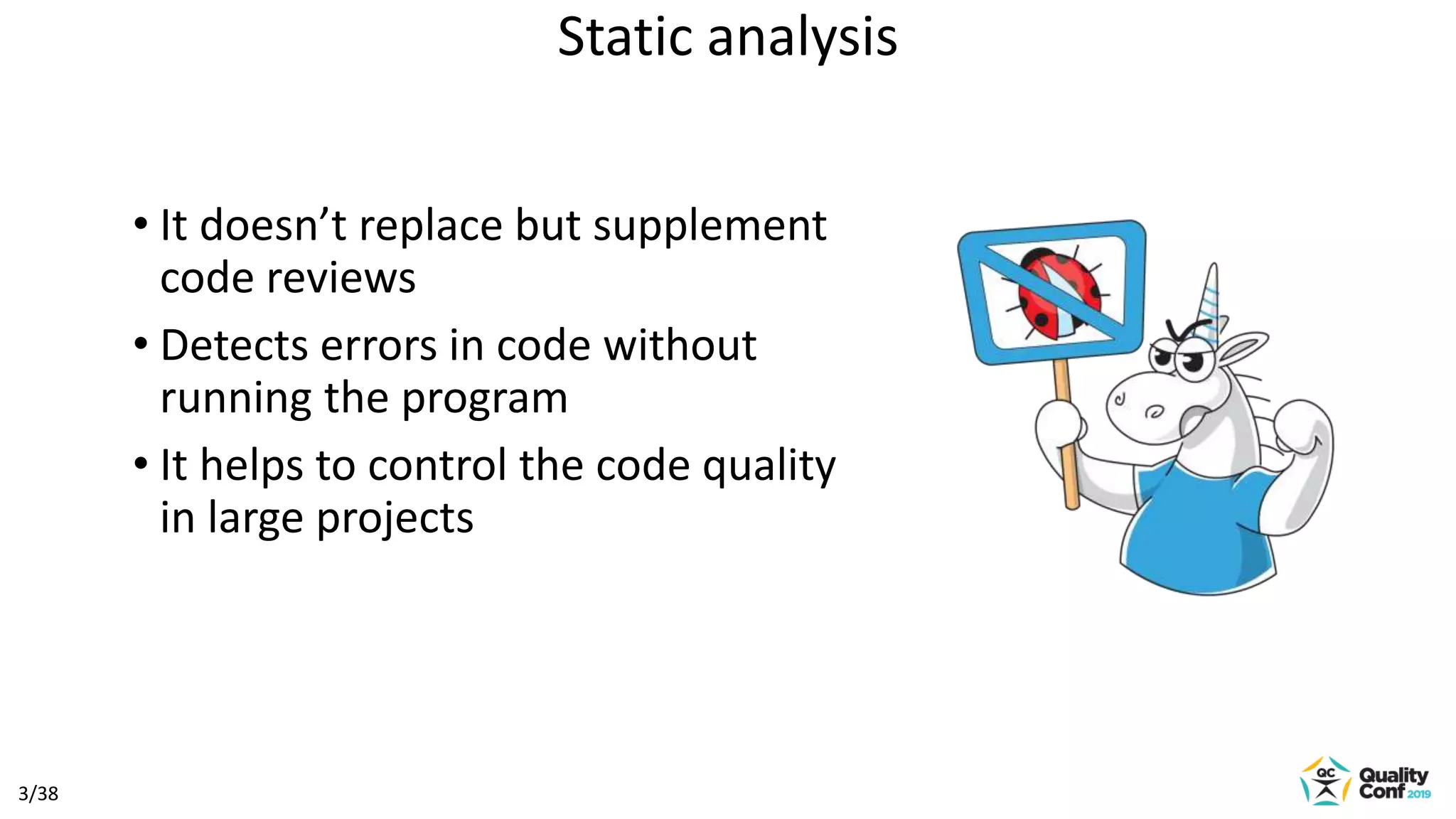 How to create a high quality static code analyzer | PPTX