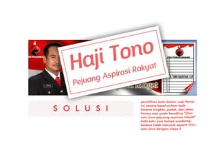 Persentasi kritik DKV Web banner PDIP