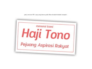 Persentasi kritik DKV Web banner PDIP