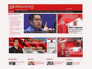 Persentasi kritik DKV Web banner PDIP