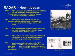 Radar History final | PPS