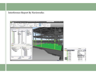 Interference Report By Navisworks:
 