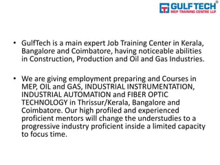 mep course in Bangalore PPT