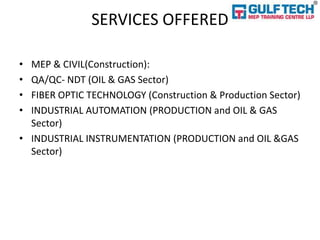 mep course in Bangalore PPT