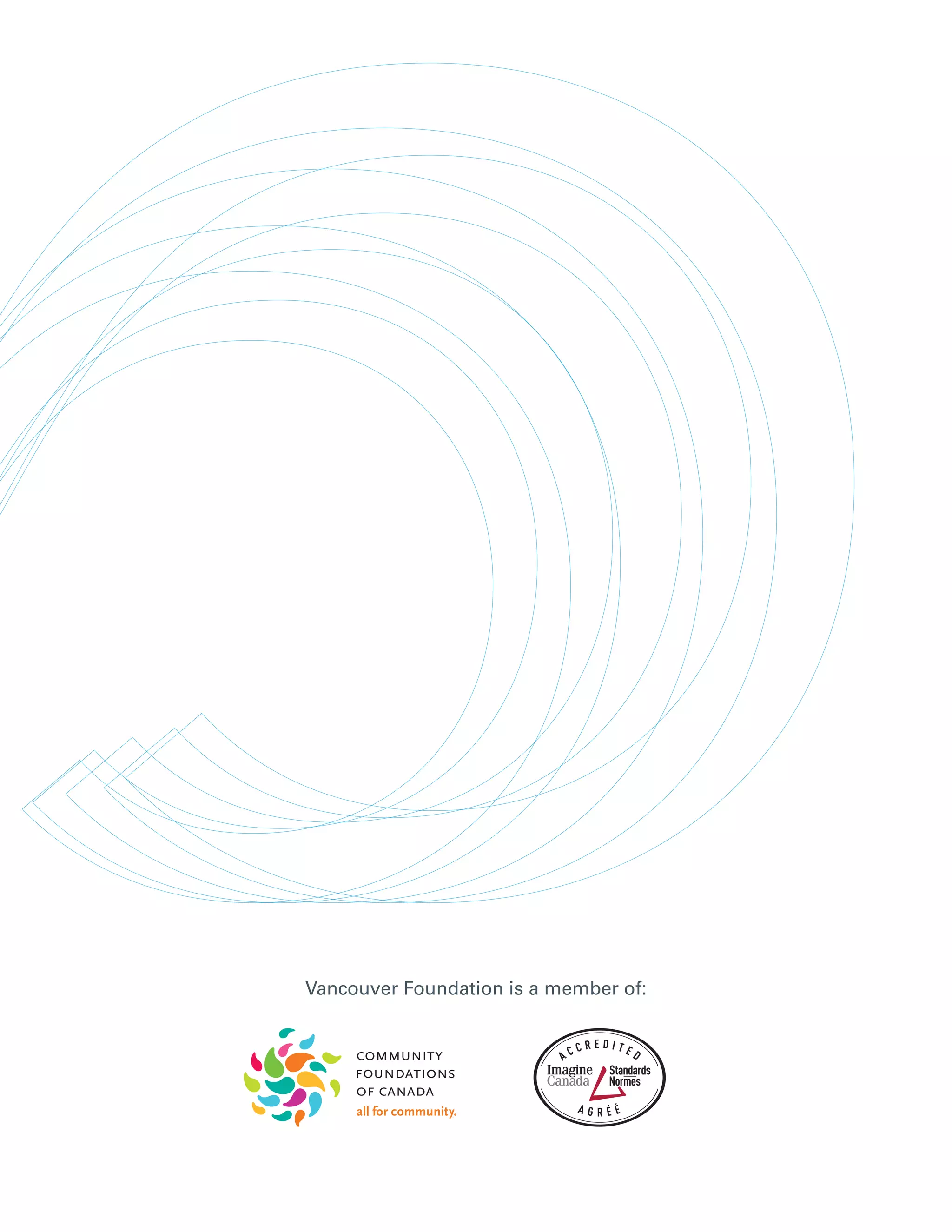 Vancouver Foundation is a member of:
 