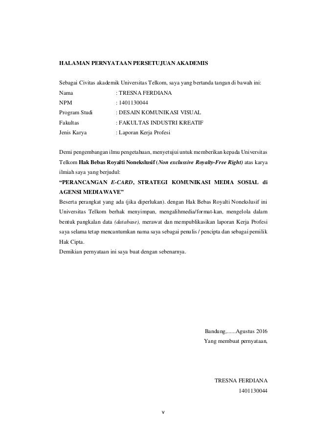 Tresna Ferdiana 1401130044 Kerja Profesi ( final softcopy )