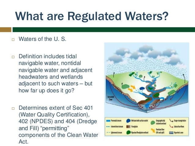 What are Waters of the United States?