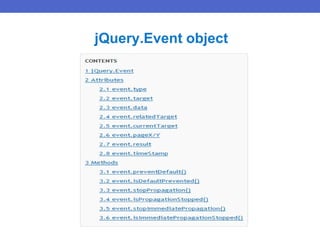 jQuery.Event object
 