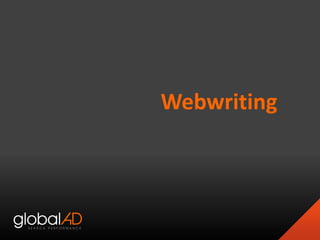 Webwriting
 