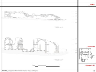 MACOM02_Συντήρηση και Αποκατάσταση Ιστορικών Κτιρίων και Μνημείων
_ Κλίμακα 1:100
_ ΤΟΜΕΣ
_ Κλίμακα 1:500
11
 