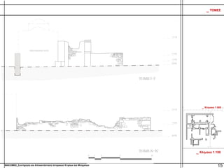 MACOM02_Συντήρηση και Αποκατάσταση Ιστορικών Κτιρίων και Μνημείων
_ Κλίμακα 1:100
_ ΤΟΜΕΣ
_ Κλίμακα 1:500
15
 