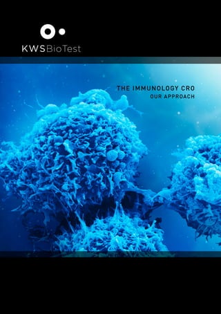 THE IMMUNOLOGY CRO
OUR APPROACH
 
