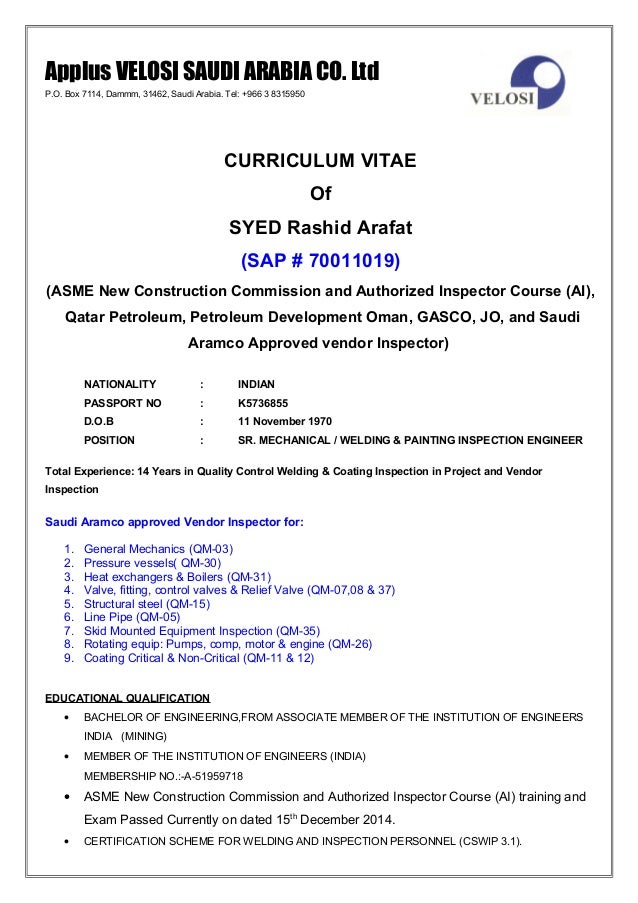 Arafat Syed Rashid Latest Updated 20.04.2015 Arafat Syed Rashid Latest Updated 20.04.2015