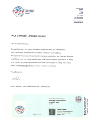 Zhadiger Gumarov IWCF Certificate 2 page