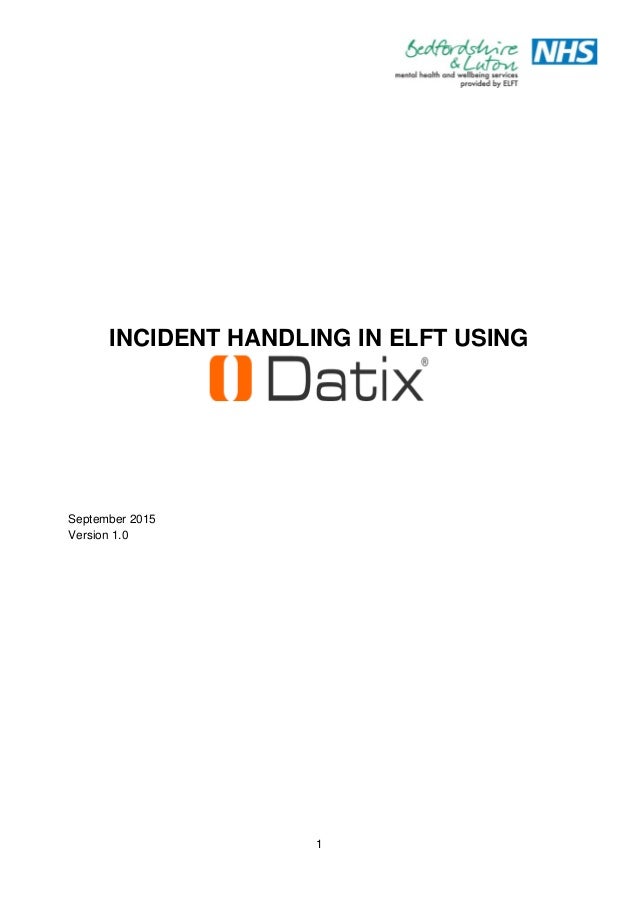 Why Should I Use Datix? , Raising a concern: guide for doctors – JRAU